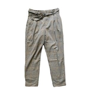 Zara TRF Collection SZ M checkered pants